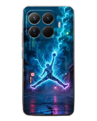 Чехол для Xiaomi 15T Pro с картинкой «Jordan Gold Jumpman»