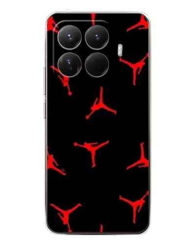 Чехол для Xiaomi 15T Pro с картинкой «Jordan Red Pattern»