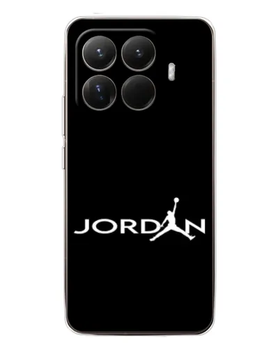 Чехол для Xiaomi 15T Pro с картинкой «Jordan White Logo»