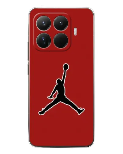 Чехол для Xiaomi 15T Pro с картинкой «Jordan Red Back»
