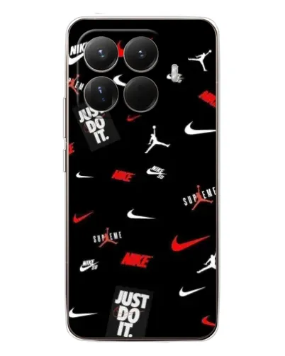Чехол для Xiaomi 15T Pro с картинкой «Nike Mix Pattern»