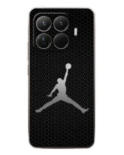 Чехол для Xiaomi 15T Pro с картинкой «Jordan Dark Carbon»