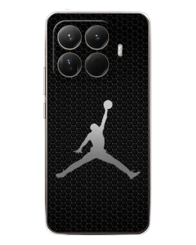 Чехол для Xiaomi 15T Pro с картинкой «Jordan Dark Carbon»