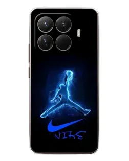 Чехол для Xiaomi 15T Pro с картинкой «Jordan Neon Blue»