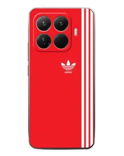 Чехол для Xiaomi 15T Pro с картинкой «Красный минимализм Adidas» Чехол для Xiaomi 15T Pro с картинкой «Красный минимализм Adidas»