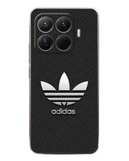 Чехол для Xiaomi 15T Pro с картинкой «Adidas Карбоновая текстура»