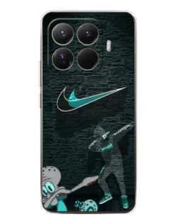 Чехол для Xiaomi 15T Pro с картинкой «Спортивный арт Nike»