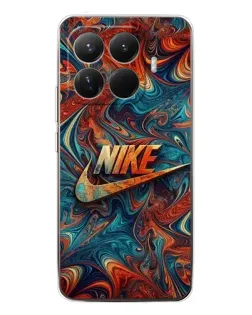Чехол для Xiaomi 15T Pro с картинкой «Nike в абстракции»