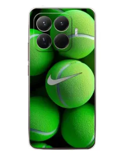 Чехол для Xiaomi 15T Pro с картинкой «Теннисные мячи Найк»