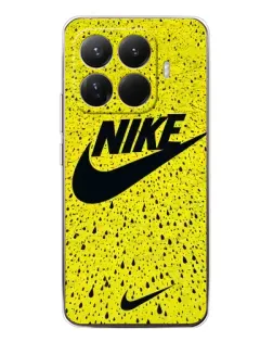 Чехол для Xiaomi 15T Pro с картинкой «Желтый текстурный Nike»
