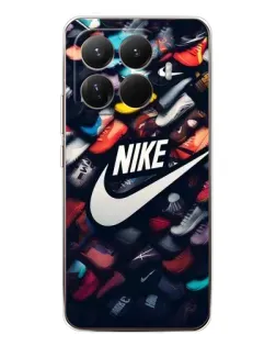 Чехол для Xiaomi 15T Pro с картинкой «Коллекция кроссовок Nike»