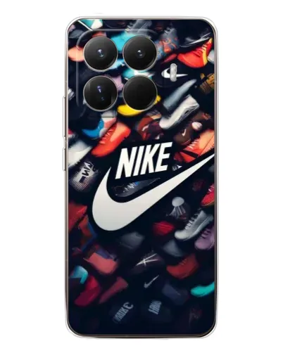 Чехол для Xiaomi 15T Pro с картинкой «Коллекция кроссовок Nike» Чехол для Xiaomi 15T Pro с картинкой «Коллекция кроссовок Nike»
