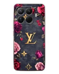 Чехол для Xiaomi 15T Pro с картинкой «Цветочный Louis Vuitton»