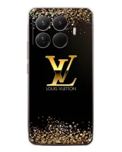 Чехол для Xiaomi 15T Pro с картинкой «LV — золотые искры»