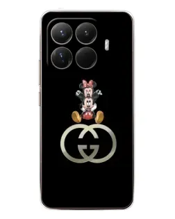 Чохол для Xiaomi 15T Pro з картинкою «Мінні Маус на лого»