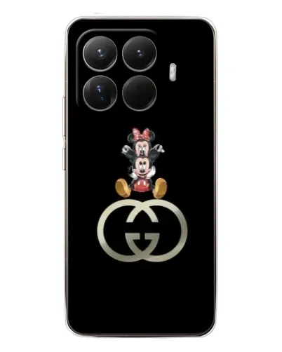 Чохол для Xiaomi 15T Pro з картинкою «Мінні Маус на лого»