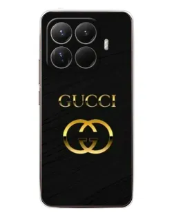 Чохол для Xiaomi 15T Pro з картинкою «Золотий логотип Gucci»