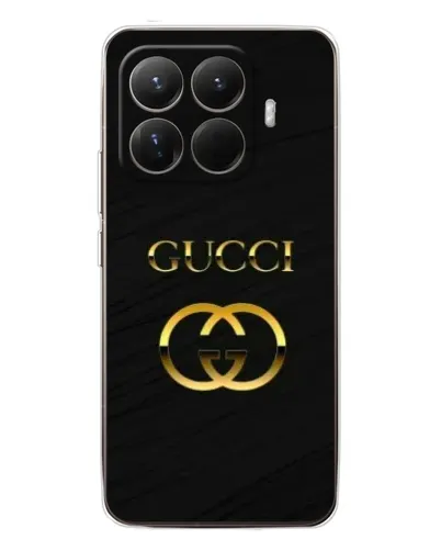 Чохол для Xiaomi 15T Pro з картинкою «Золотий логотип Gucci»