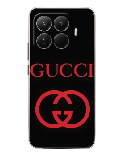 Чохол для Xiaomi 15T Pro з картинкою «Gucci — червоний логотип»