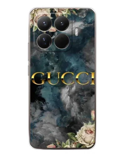 Чохол для Xiaomi 15T Pro з картинкою «Абстрактні квіти Gucci»