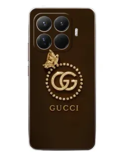 Чохол для Xiaomi 15T Pro з картинкою «Gucci — золотий метелик»