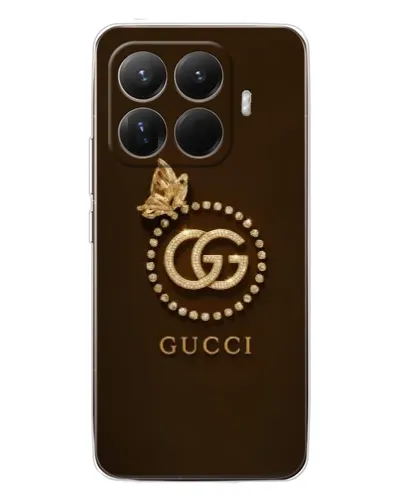 Чохол для Xiaomi 15T Pro з картинкою «Gucci — золотий метелик»