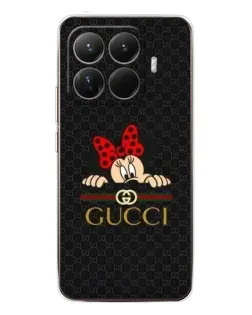 Чохол для Xiaomi 15T Pro з картинкою «Мінні Маус Gucci — чорний»