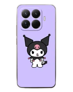 Чохол для Xiaomi 15T Pro з картинкою «Kuromi — ніжний фіолетовий»