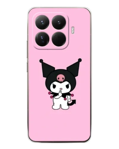 Чохол для Xiaomi 15T Pro з картинкою «Kuromi — рожева ніжність»