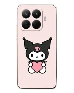 Чохол для Xiaomi 15T Pro з картинкою «Kuromi та серце»