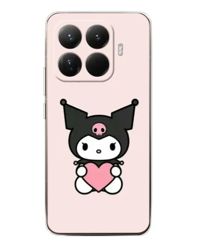 Чохол для Xiaomi 15T Pro з картинкою «Kuromi та серце»