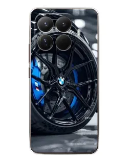 Чохол для Xiaomi 15T Pro з картинкою «Колесо BMW зблизька»