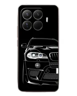 Чохол для Xiaomi 15T Pro з картинкою «Темний силует BMW»