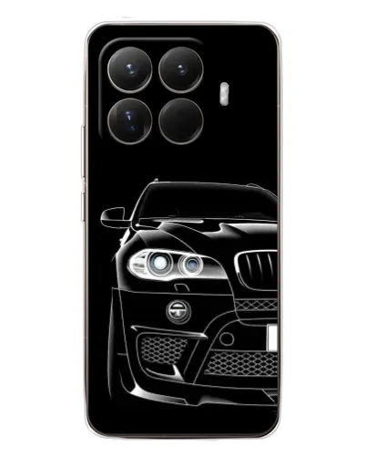 Чохол для Xiaomi 15T Pro з картинкою «Темний силует BMW»