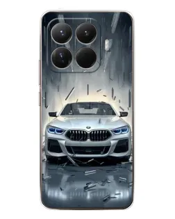 Чохол для Xiaomi 15T Pro з картинкою «BMW у світлі фар»