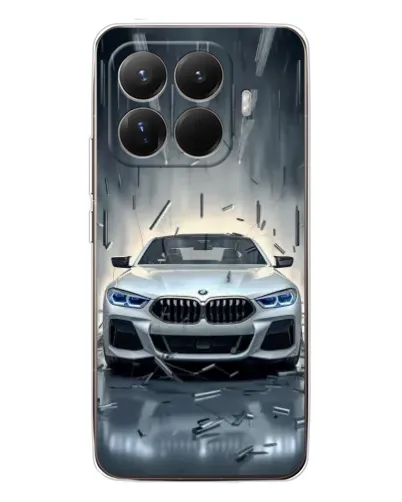 Чохол для Xiaomi 15T Pro з картинкою «BMW у світлі фар»