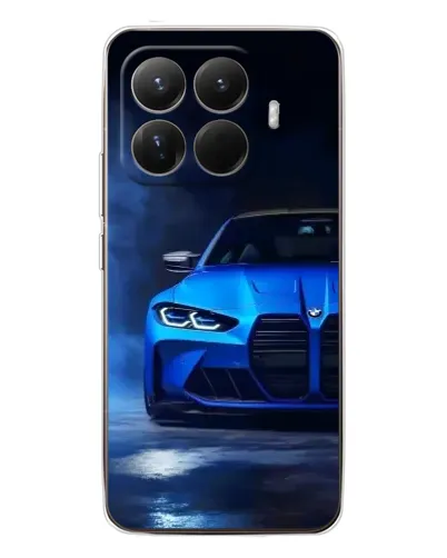 Чохол для Xiaomi 15T Pro з картинкою «Блакитна BMW M4»