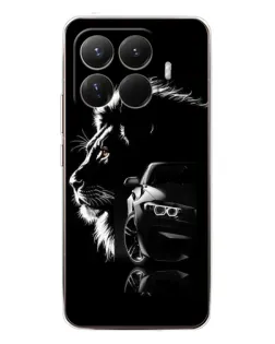 Чохол для Xiaomi 15T Pro з картинкою «BMW та лев»