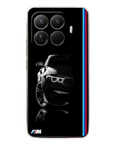 Чохол для Xiaomi 15T Pro з картинкою «Силует BMW в темряві»