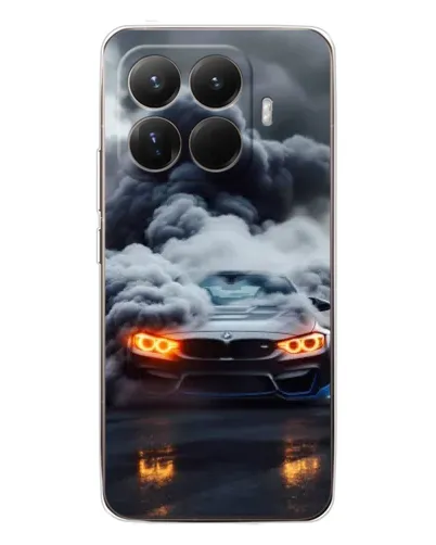 Чохол для Xiaomi 15T Pro з картинкою «BMW у диму»