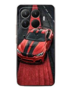 Чохол для Xiaomi 15T Pro з картинкою «BMW на червоній доріжці»