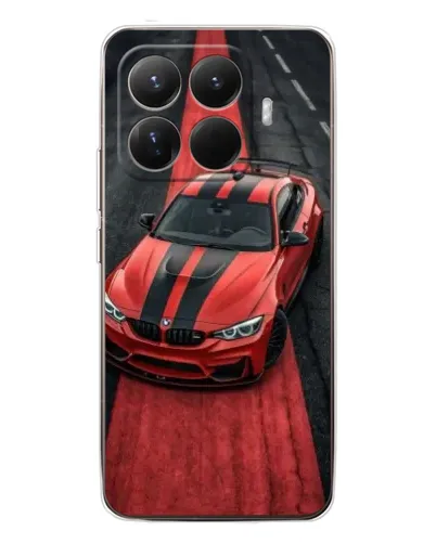 Чохол для Xiaomi 15T Pro з картинкою «BMW на червоній доріжці»