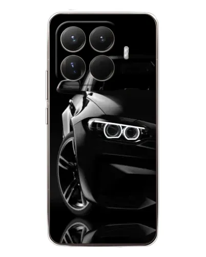 Чехол для Xiaomi 15T Pro с картинкой «Черная BMW — профиль» Чехол для Xiaomi 15T Pro с картинкой «Черная BMW — профиль»