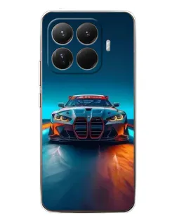 Чехол для Xiaomi 15T Pro с картинкой «BMW — огни неона»