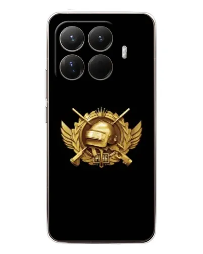 Чехол для Xiaomi 15T Pro с картинкой «PUBG — оранжевый градиент»