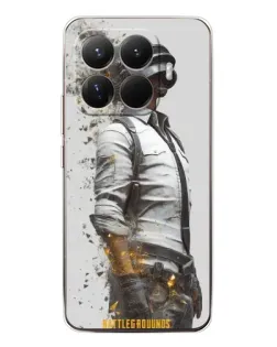 Чехол для Xiaomi 15T Pro с картинкой «PUBG — боец в пыли»