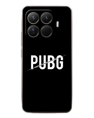 Чехол для Xiaomi 15T Pro с картинкой «PUBG — белый логотип»