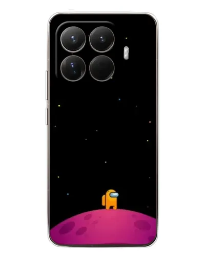 Чехол для Xiaomi 15T Pro с картинкой «Одинокий герой на планете»