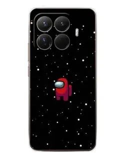 Чехол для Xiaomi 15T Pro с картинкой «Красный Among Us»