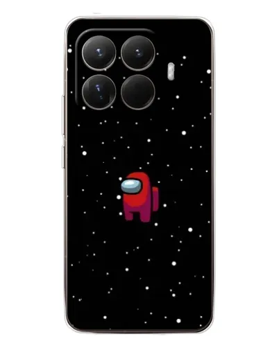 Чехол для Xiaomi 15T Pro с картинкой «Красный Among Us»
